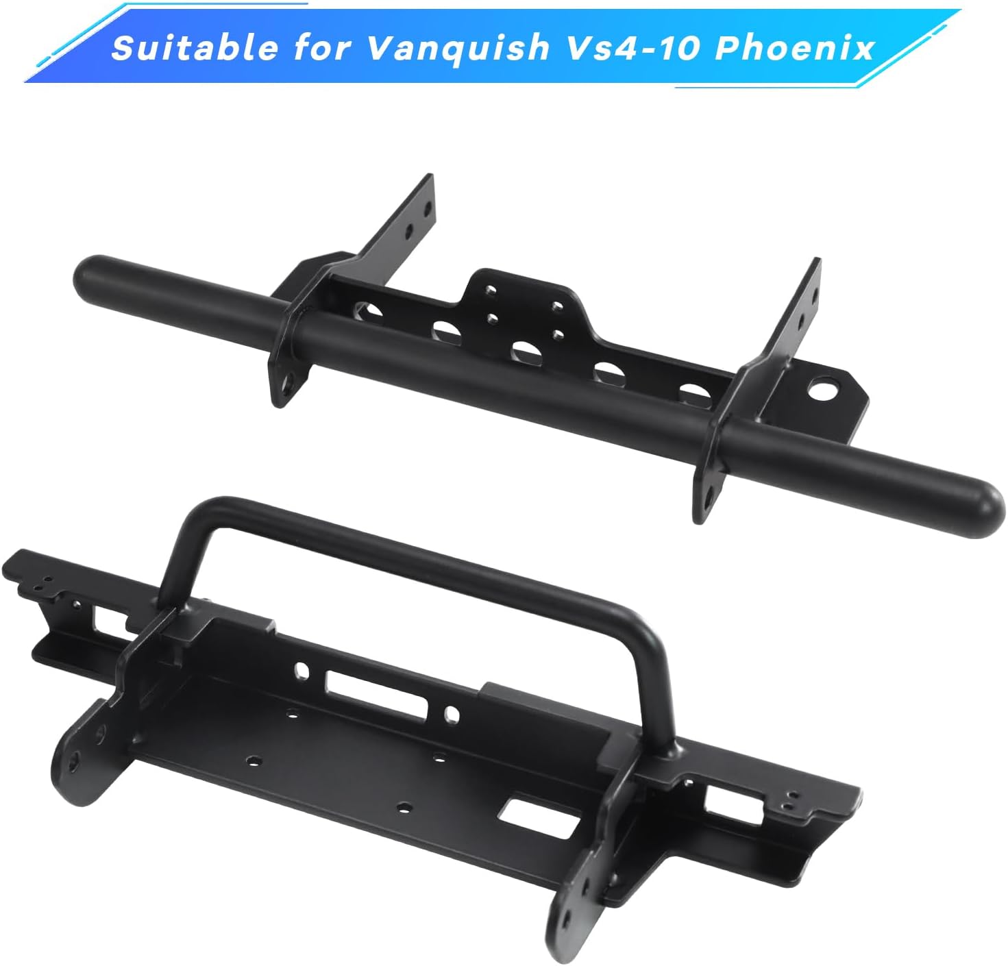 VS4-10 Steel Front & Rear Bumper Kit for Vanquish VS4-10 Phoenix 1/10 RC Crawler Metal Upgrade Parts