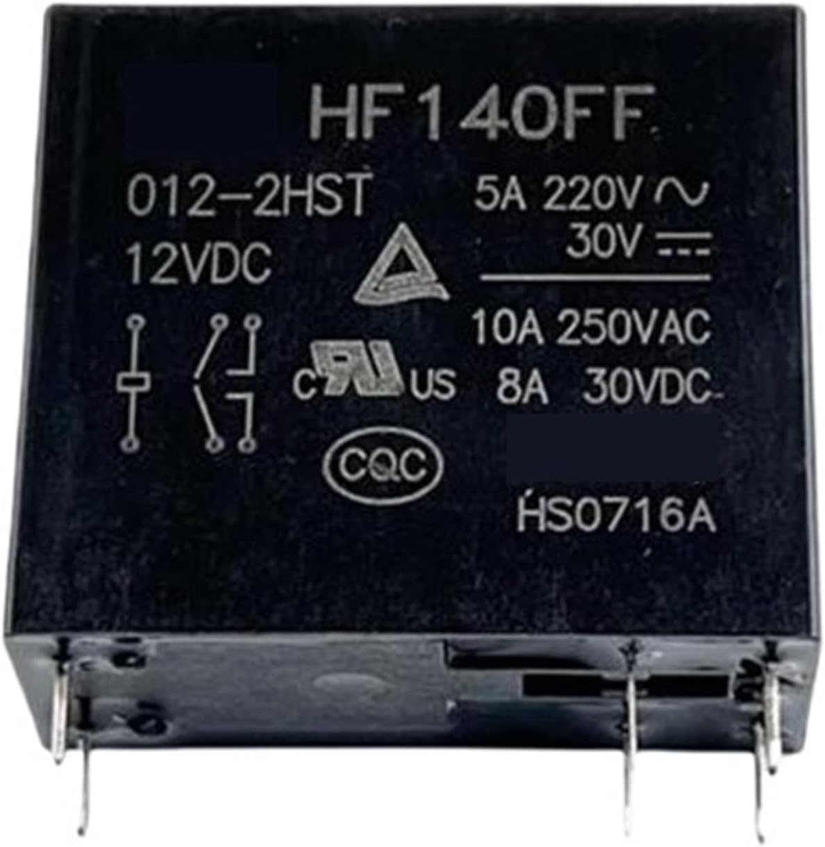 HF14FW 012-2HST HF14FW 012-2HST HF14FW 012-2HST 12V DCV12 12DCV 10A 6PIN(5PCS)