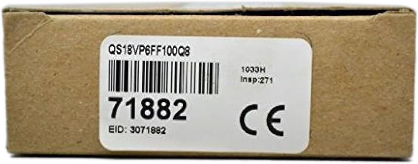 QS18VP6FF100Q8 capteur photoélectrique scellé avec garantie 1 an
