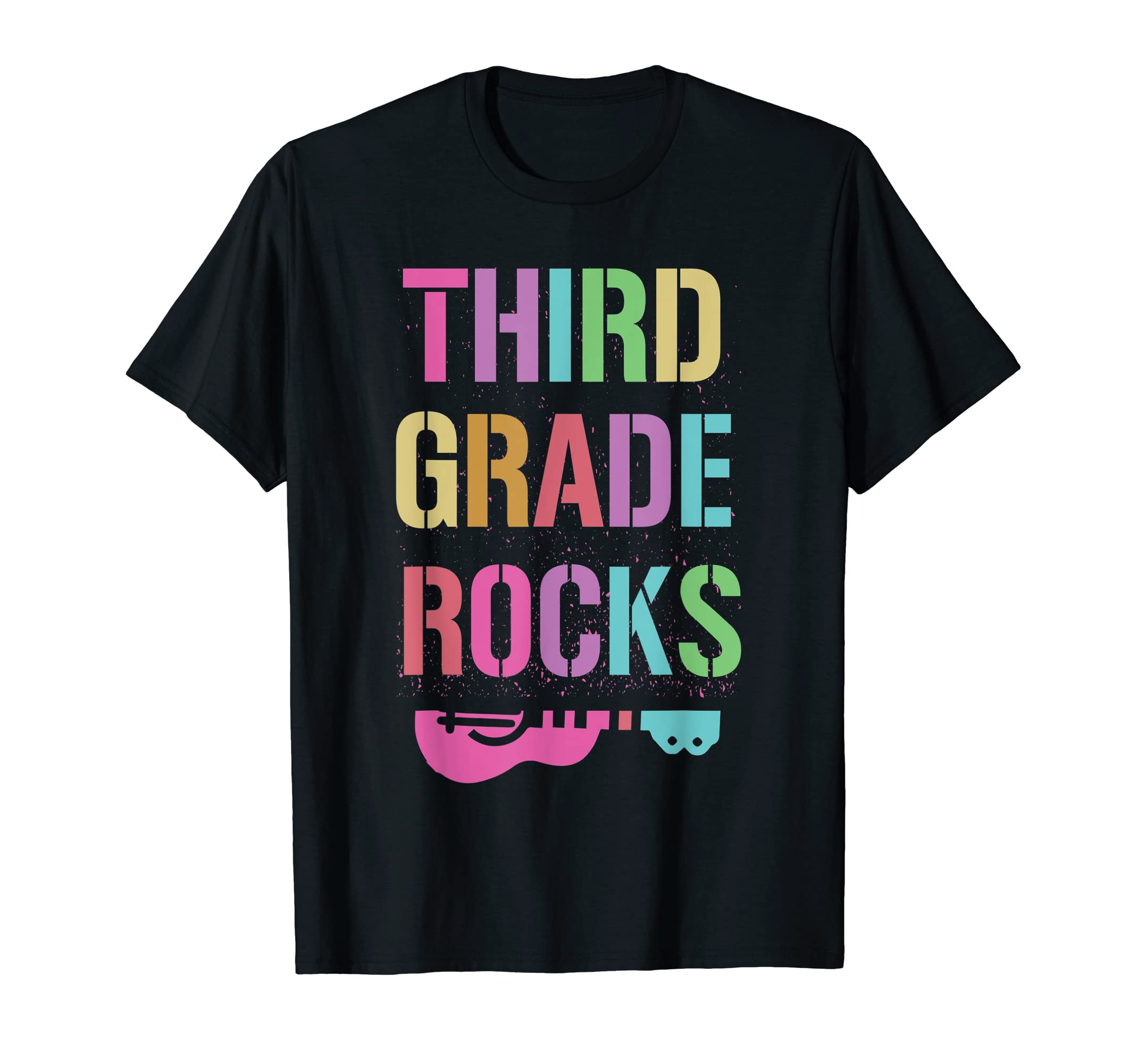 3Rd Grade Rocks Student Teacher Rockstar Team Third Graders T-Shirt