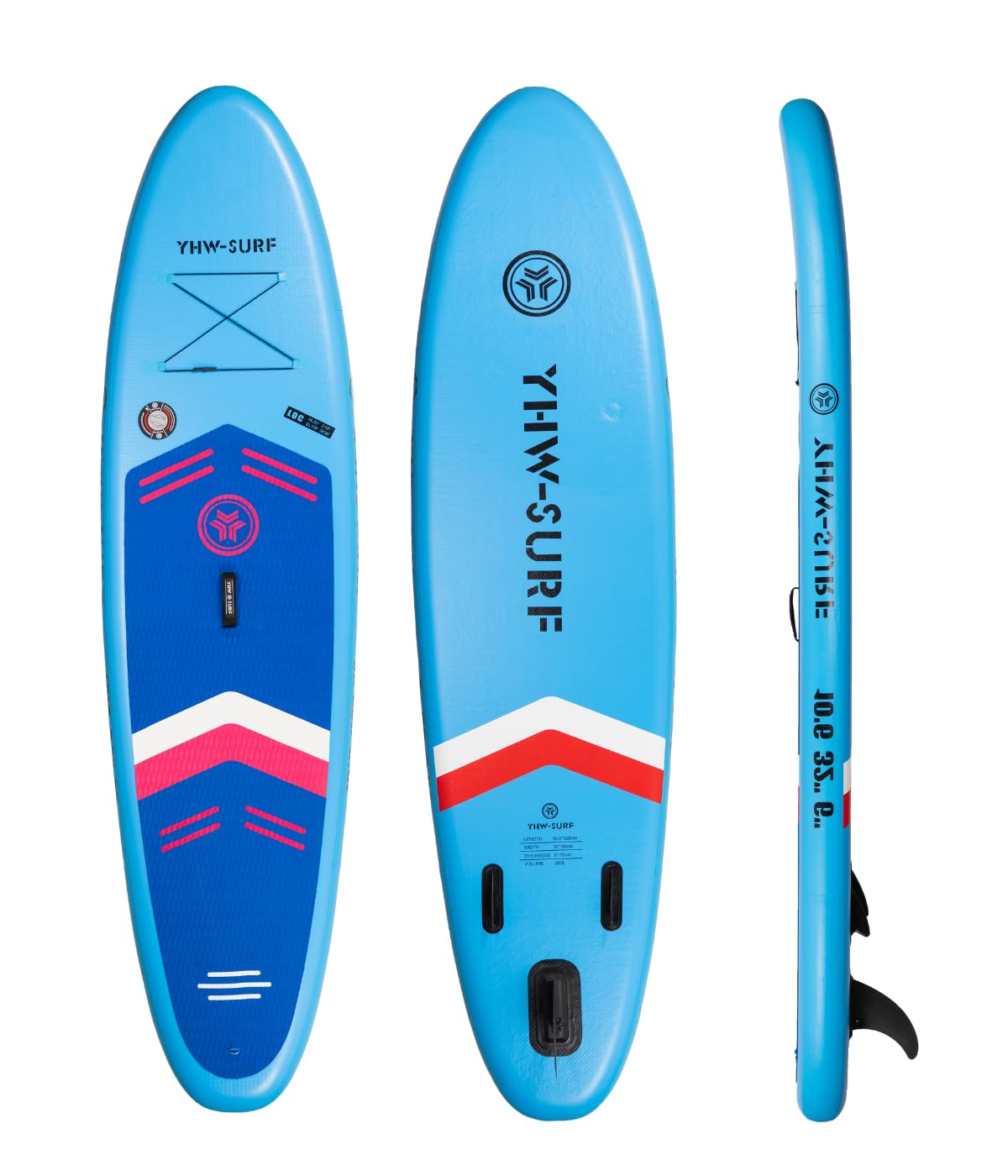 Inflatable SUP Board 320x84x15cm - Stand Up Paddle YHW-SURF with