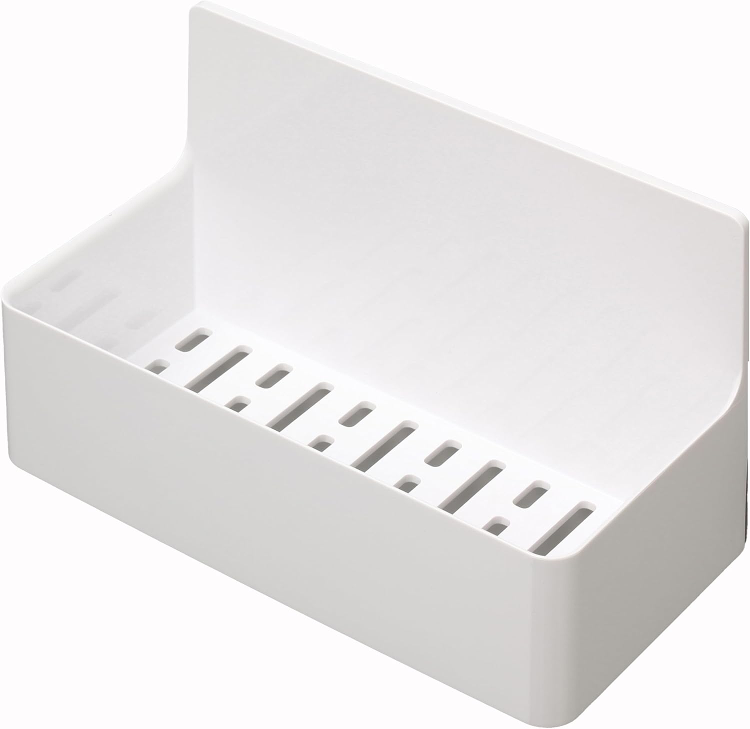 東和産業 Towa Sangyo Bathroom Rack, White, Approx. 7.6 x 3.7 x 4.4 inches (19.2 x 9.4 x 11.2 cm), Bathroom Magnet, Bath, Magnetic SQ Bath Socket, 39207 White
