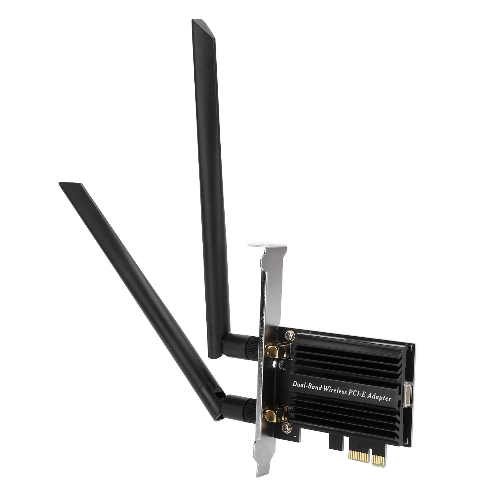 Bewinner Scheda WiFi 6 PCIe AX3000 con Bluetooth 5.1, Adattatore Wireless Dual Band 574+2400Mbps, 2 Antenne da 8dBi e Cavo di Prolunga per PC Desktop