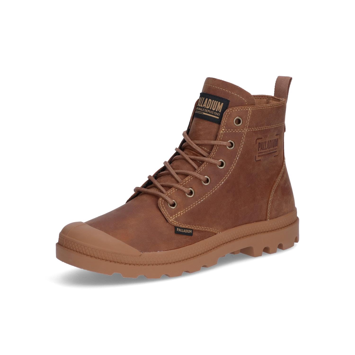 Palladium Unisex Pampa Zip LTH Legacy Ankle Boot, Mahogany, 36 EU