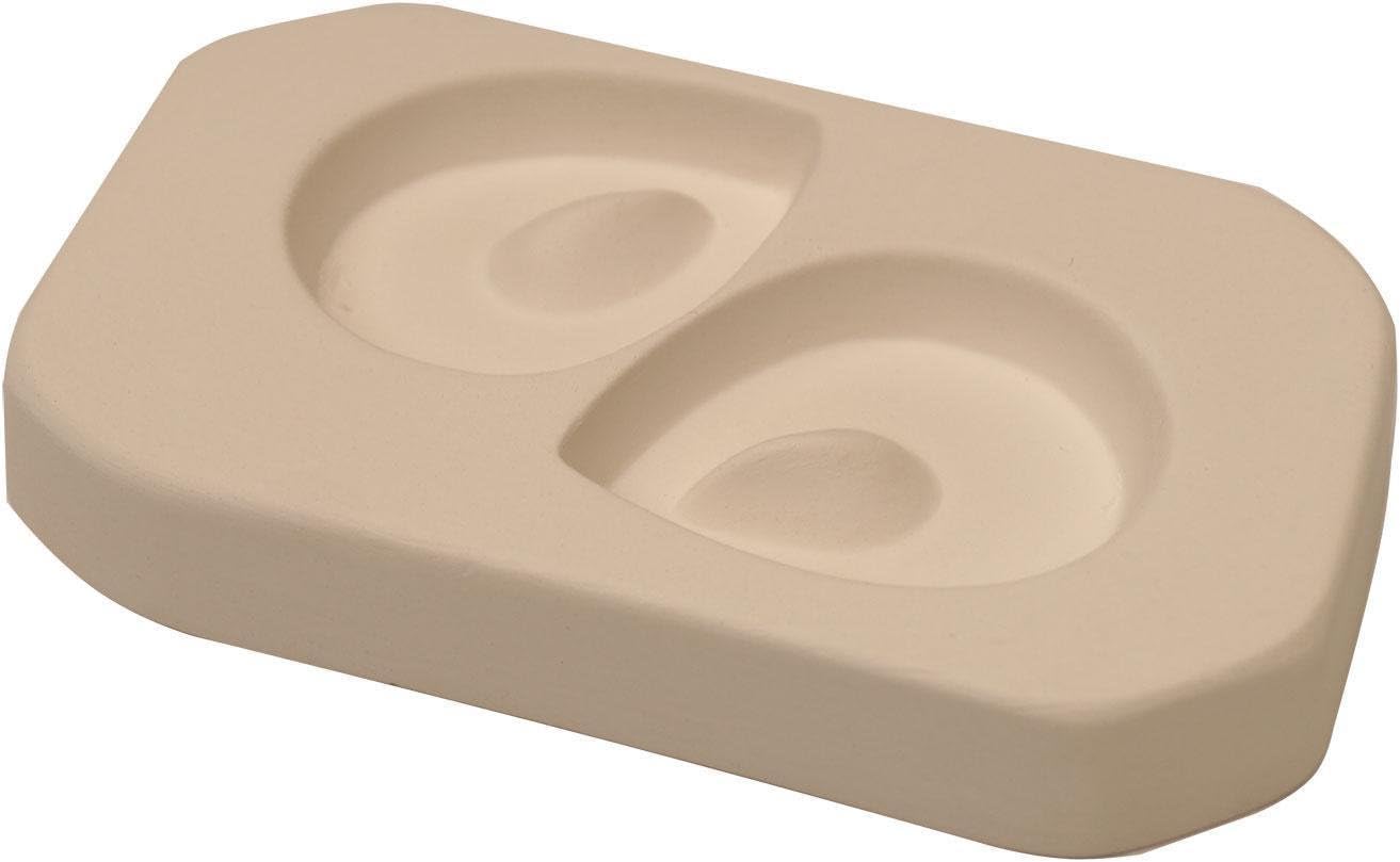 LF128 Cast Holey Tears Glass Mold for Kiln Work $19 Retail