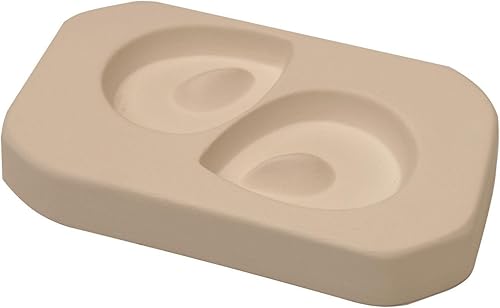 LF128 Molde de vidrio de lágrimas Holey fundido para el trabajo del horno $19 al por menor