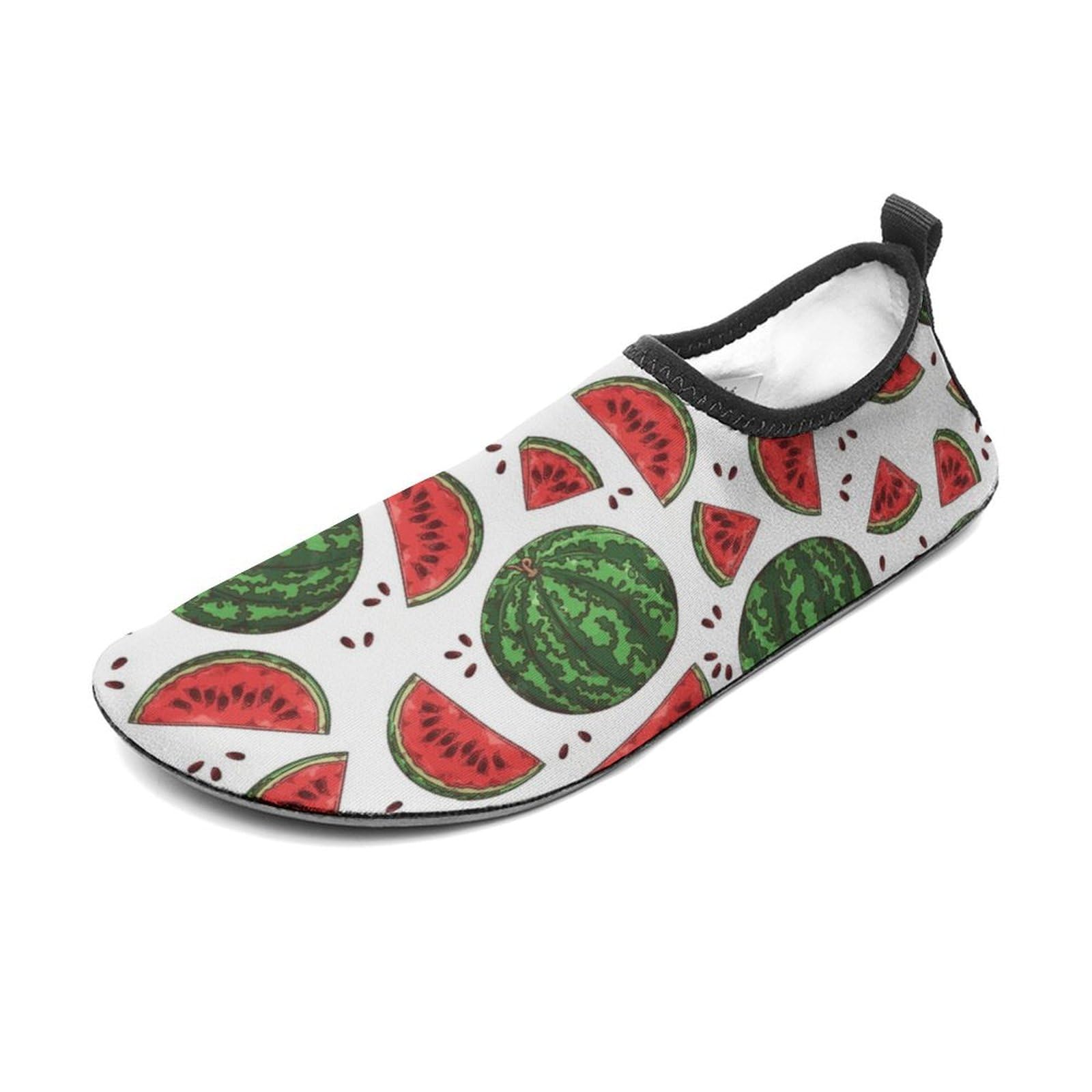 CSEMEIE Watermelon Pattern Water Shoes Beach Shoes Aqua Socks for Women Men Swimming Yoga
