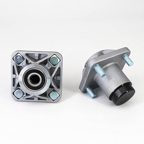 Miniatura 4 de Conjunto de cubo de rueda delantera con cojinetes de bujesellos de aceitecubiertas antipolvo de repuesto para carritos de golf eléctricos EZGO RXV