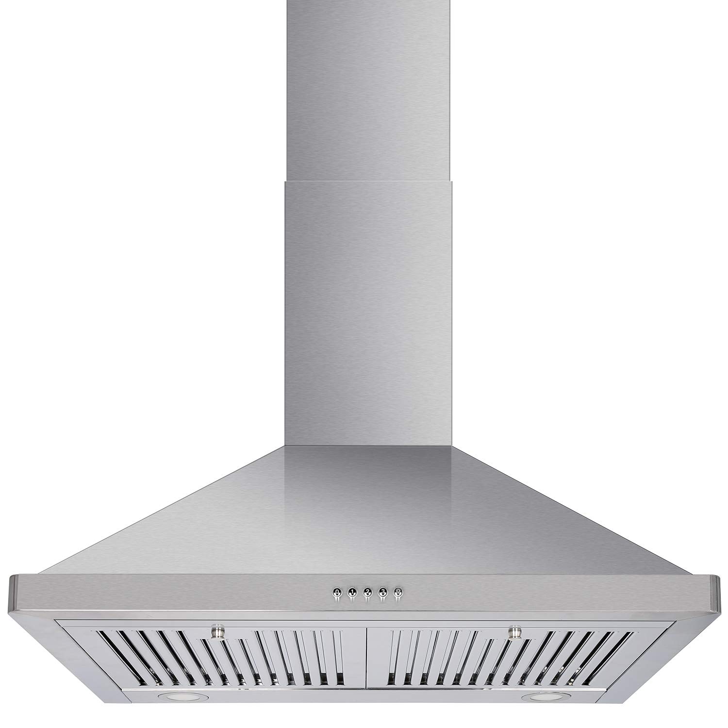 Buy Hykolity Wall Range Hood, 30in Kitchen Hood with 900 CFM Efficient