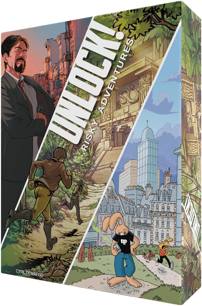 Portada de Unlock! Risky Adventures