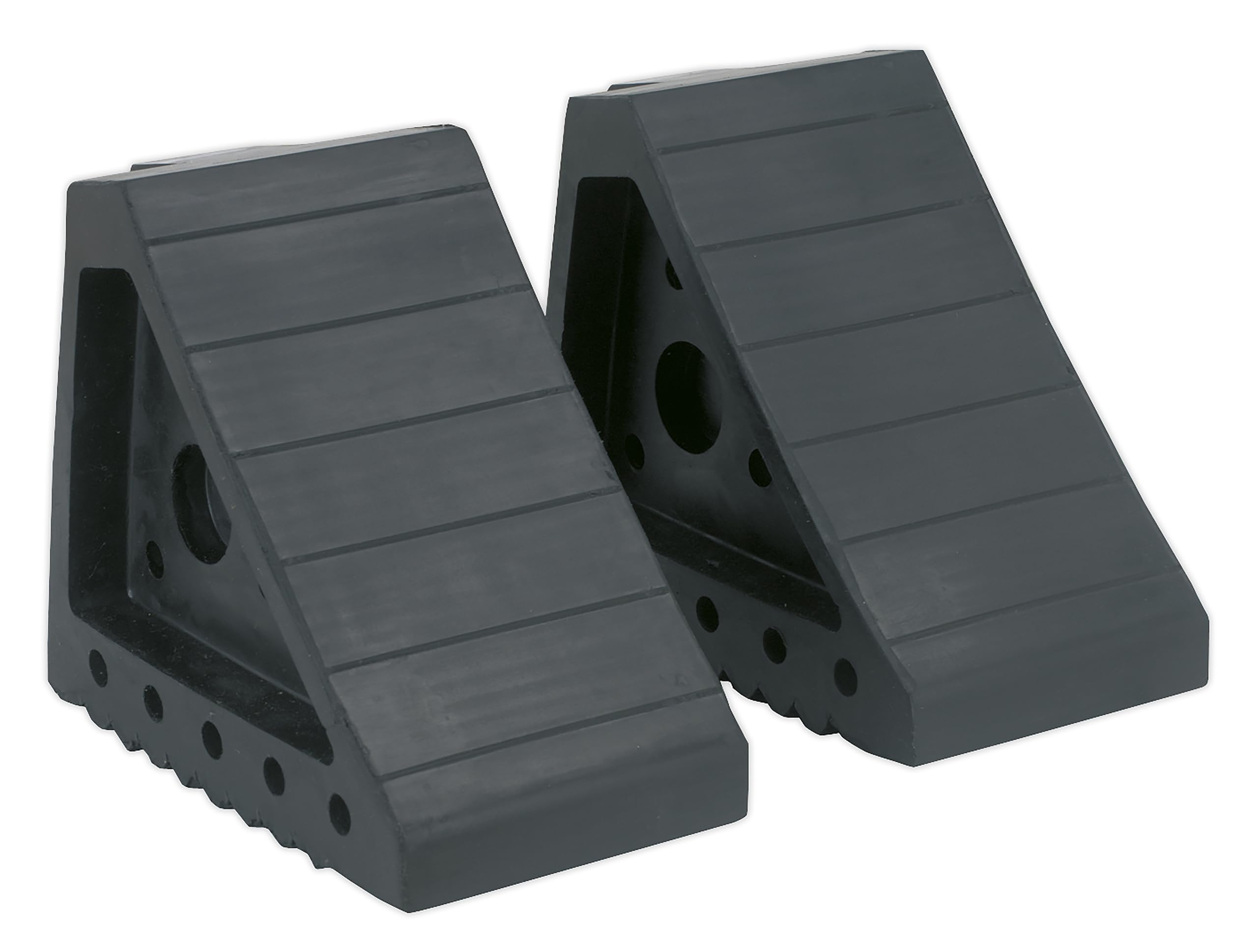 Rubber Wheel Chocks - Pair