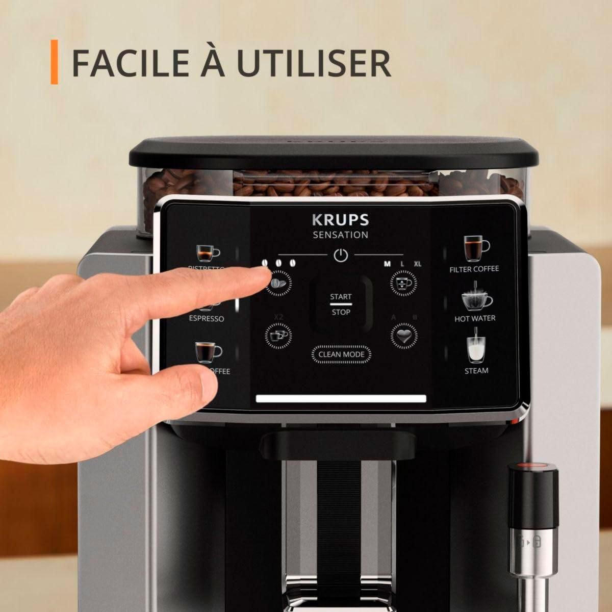 Robot Café 15 Bars Gris/noir - EA910E10
