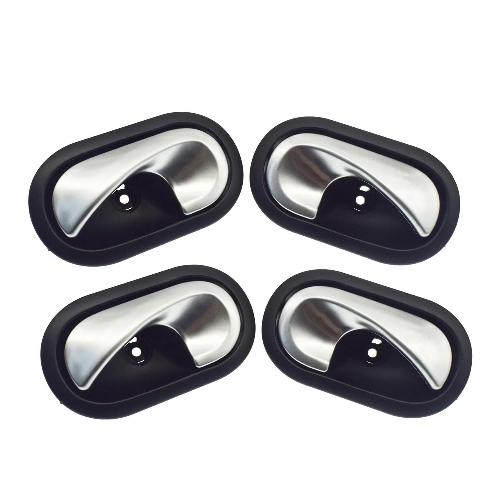 ZhanNuoBHd Car Inside Door Handle for Master for MK3 for Megane II for Clio for Scenic Car Interior Door Handle Left Right 8200028487 8200028486(A Set)