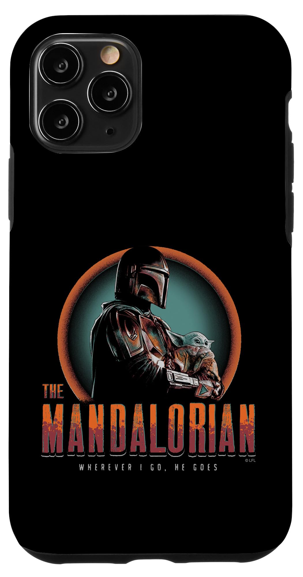 Coque iPhone 11 Pro Star Wars Mandalorian idéale pour vos déplacements