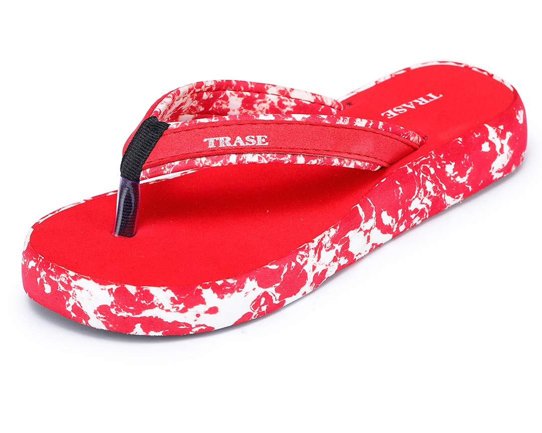 TRASE Women's Flip-Flops & Slippers | Extra Soft, Lightweight, Comfortable & Casual Footwear for Casual Wear & Home Wear l Trendy & Stylish for Girls & Women