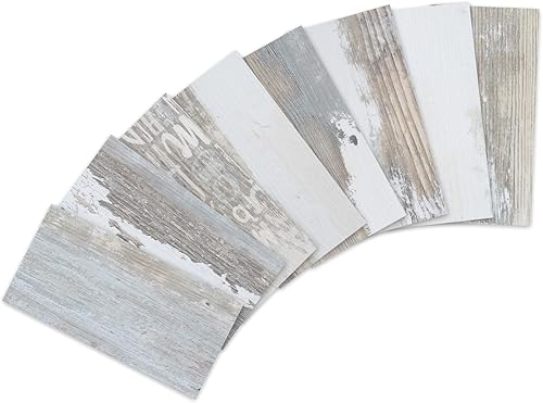 Miniatura 7 de Yipscazo Azulejo de pared compuesto de PVC 3D de 3 x 6 pulgadas, para despegar y pegar, para cocina, baño, lavandería, chimenea (compuesto de metal,