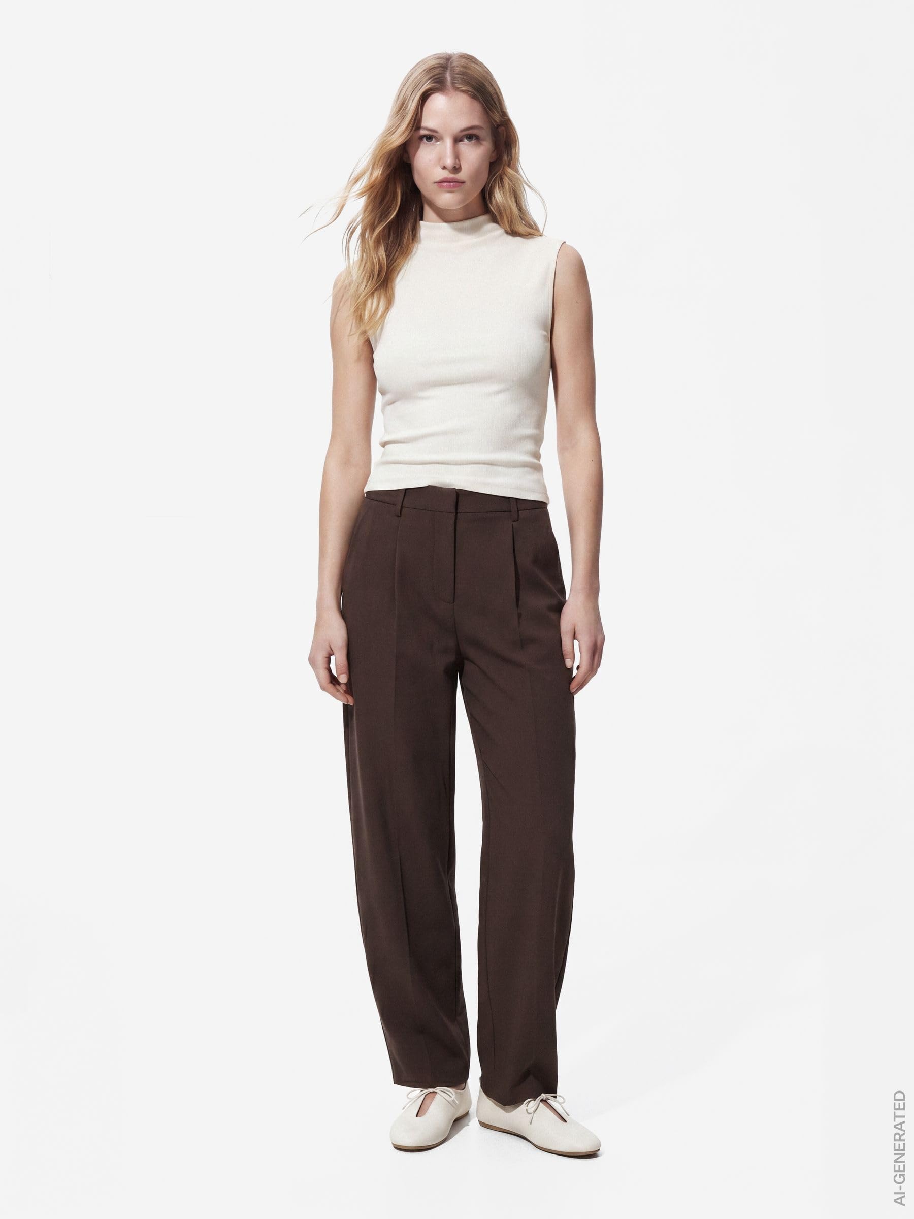 PIECES Female Hose PCBOSELLA MW Barrel | Trousers
