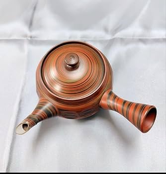 ≪煎茶道具≫ 常滑焼 【谷川菁山】 『白泥 藻掛 茶器揃 急須 湯