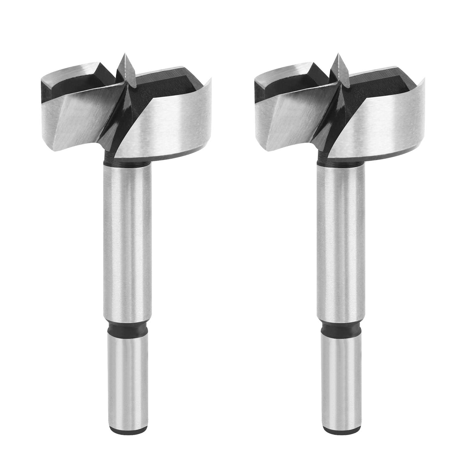 2 Pezzi Punte Forstner per Legno Punte da Trapano Forstner in Acciaio al Carbonio Forstner Drill Bit 40mm Ideali per Realizzare Fori nel Legno Ciechi o Passanti,con Scatola Plastica