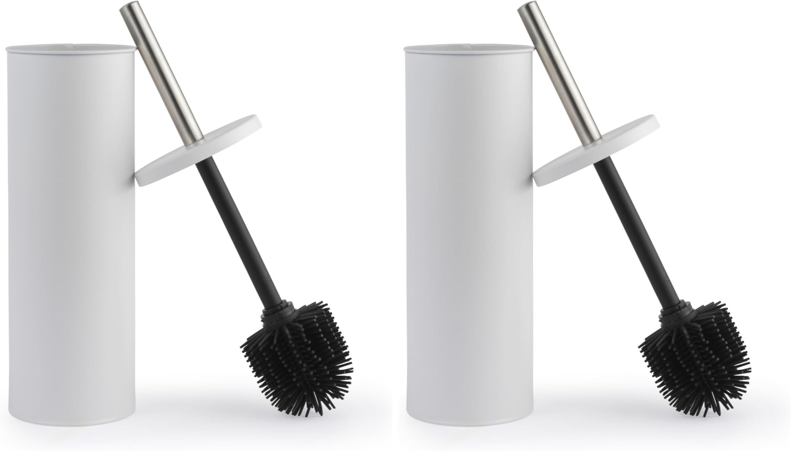 Brosse WC anti-bac Beldray à poils silicone anti-rayures