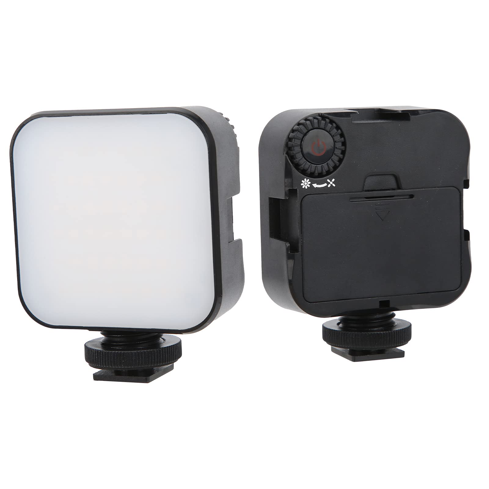 Goshyda Fill Light, Tragbares LED Fülllicht 6000K Kamera-Fülllicht Lampe Desktop Fil Light mit Langer Lebensdauer für Handy-Live-Streaming SLR-Aufnahmen