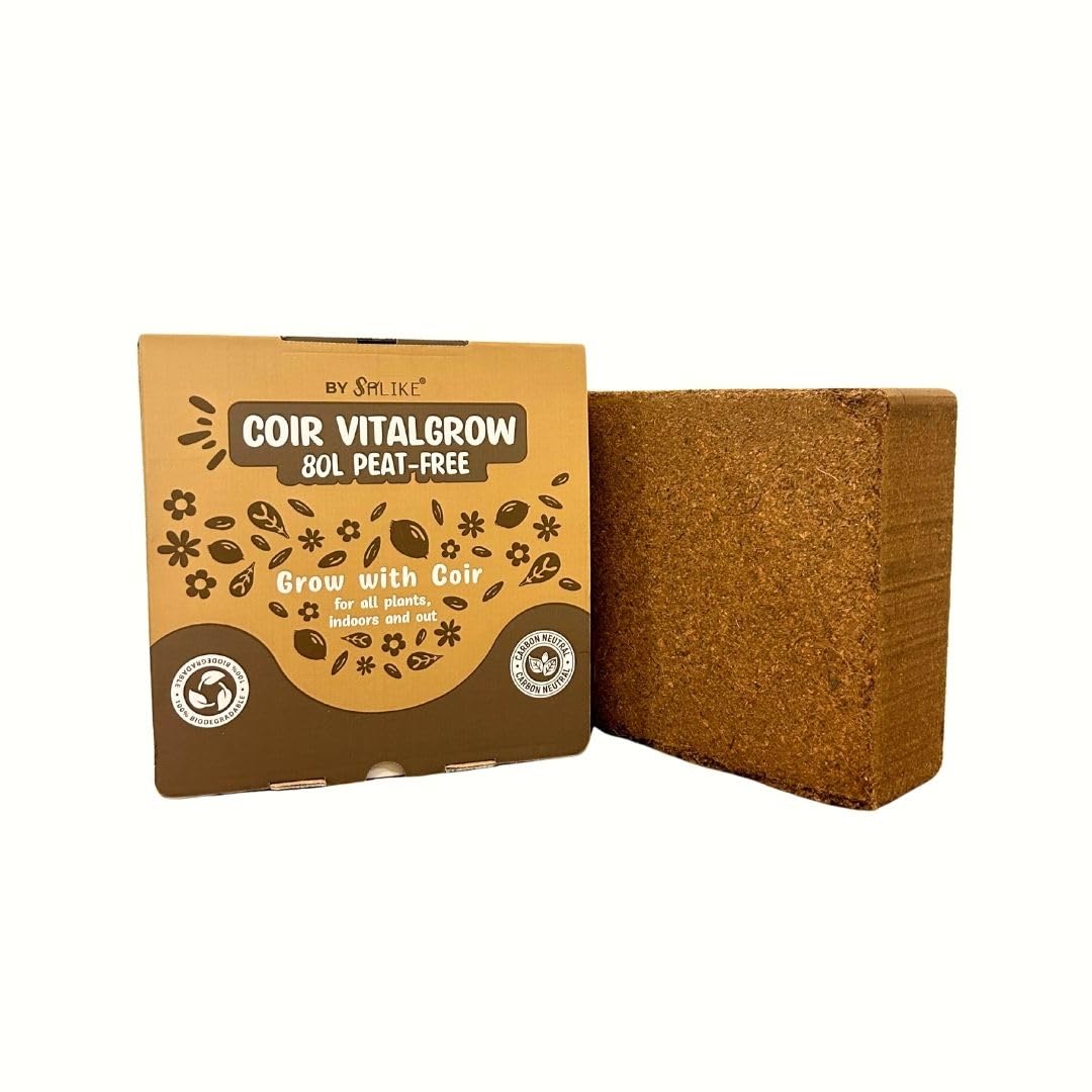 Coir Products Potting Mix 80L (5kg) | Coir Soil Potting Mix | Coconut Fibre Reptile Substrate Bedding (4)