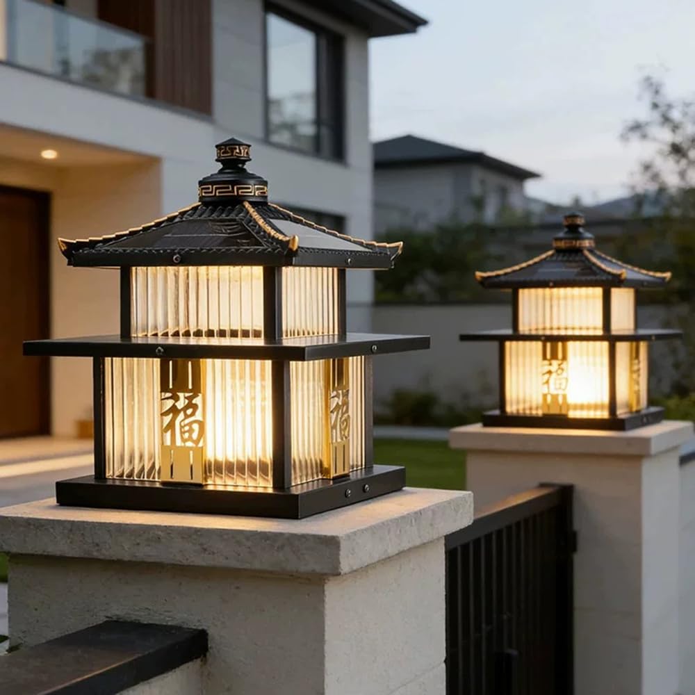 Odporna na warunki atmosferyczne solarna lampa ogrodowa
