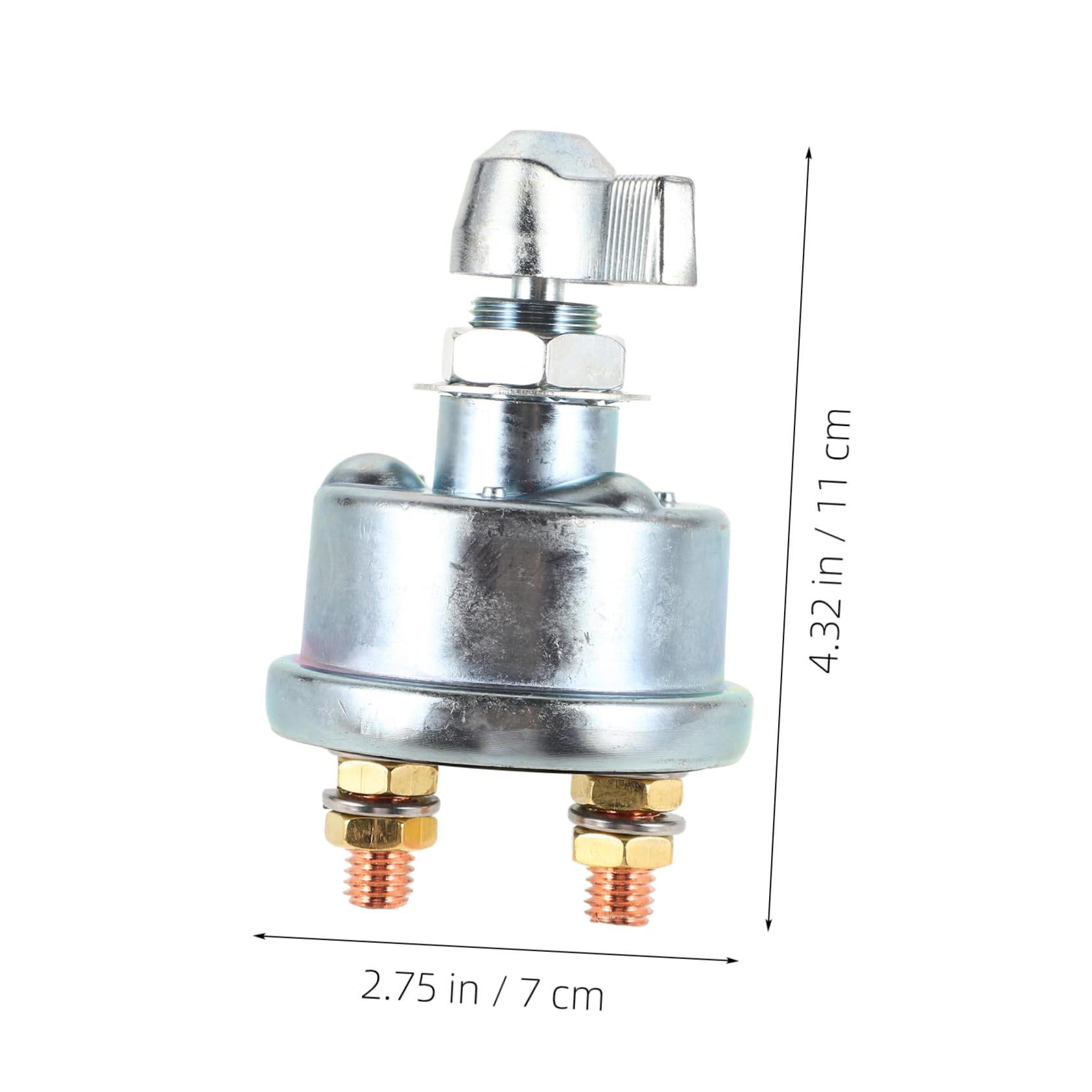 Ciieeo 3 Piezas Interruptor Desconectador de Batería Autos Camiones Rvs y Interruptor de Protección Conexiones