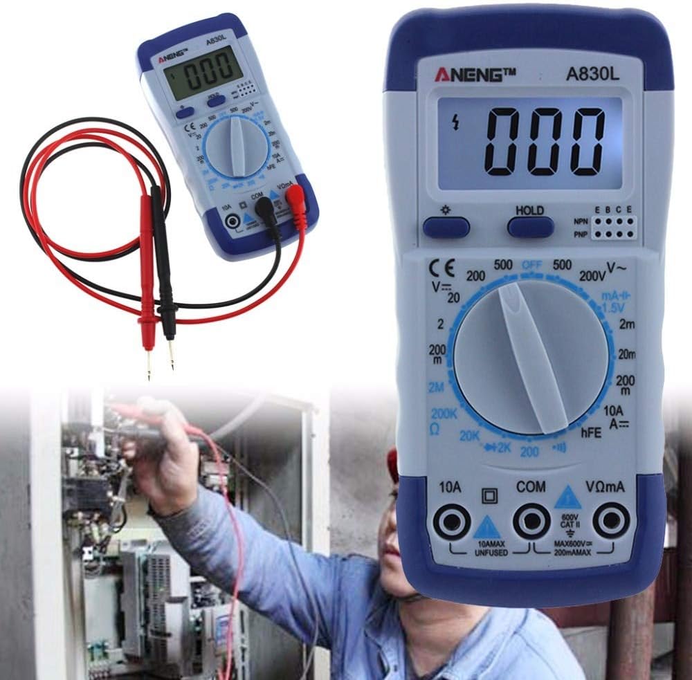 NIDIBI Hi-Q A830L LCD Digital Multimeter DC AC Voltage Diode Freguency Multitester-ThZ NEW