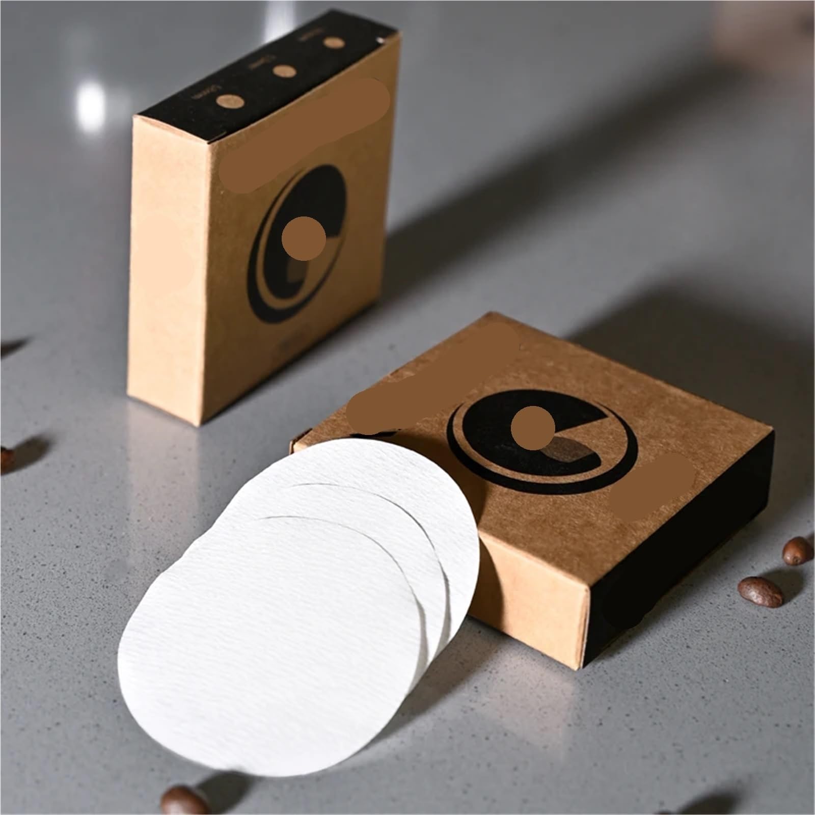 1000 filtros de papel for café, 51/53/58,0 mm, for portafiltros, máquinas herramienta Para Hogar Cocina(5.1cm)