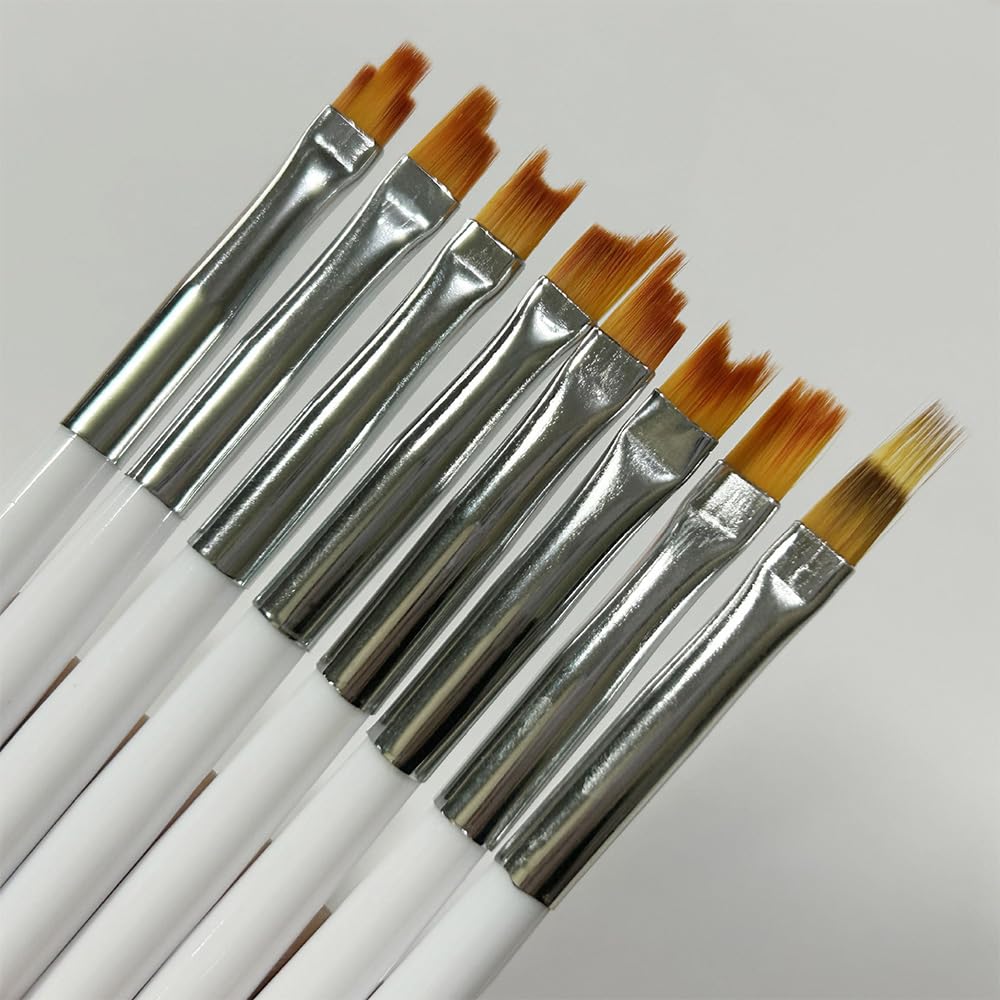 8-Piece Nail Art Brush Set Premium Floral Sawtooth Pen for Nail Painting Styling Tools Suitable for Creative Nail — view 3