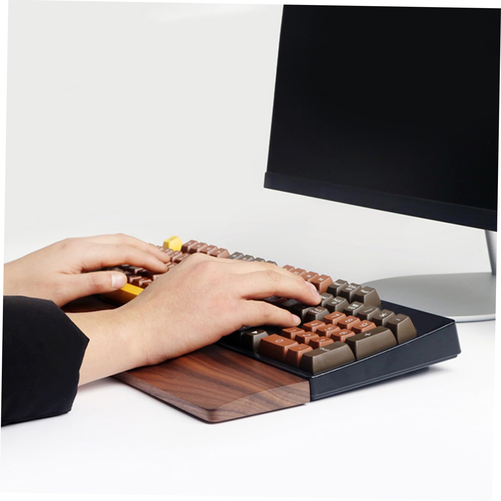 Gadpiparty per Poggiapolsi Ergonomico per Tastiera Scrivania Design per Comfort e per Appassionati Gaming