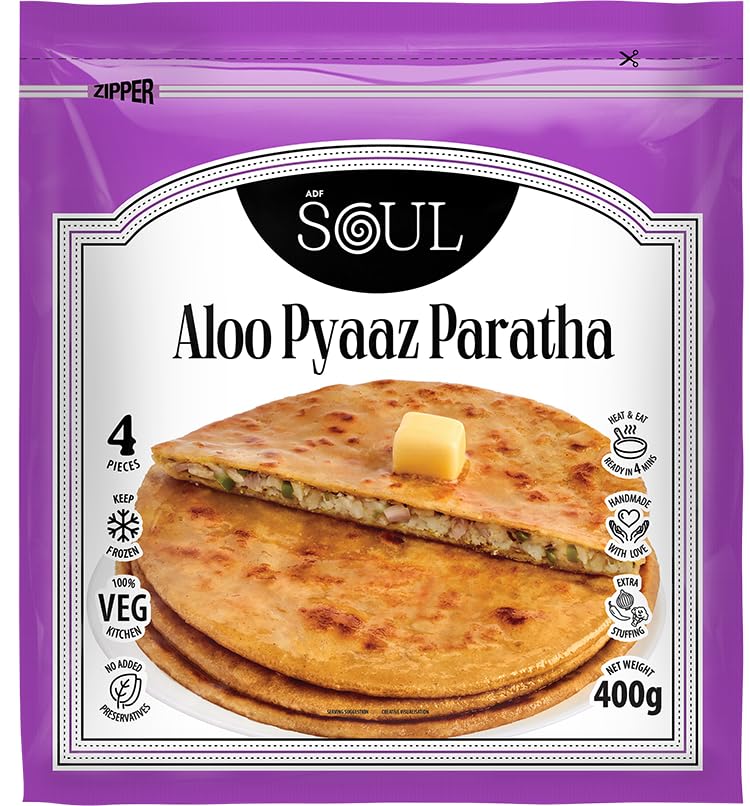 ADF Soul Aloo Pyaaz Paratha 400gm