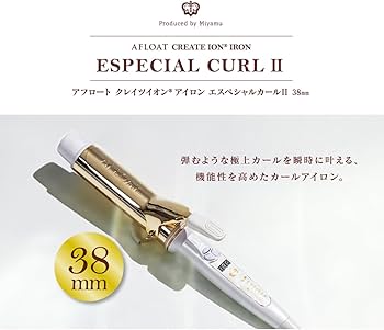 Amazon | クレイツイオン カールヘアーアイロン 38mm 海外兼用 Amazon | クレイツイオン カールヘアーアイロン 38mm 海外兼用