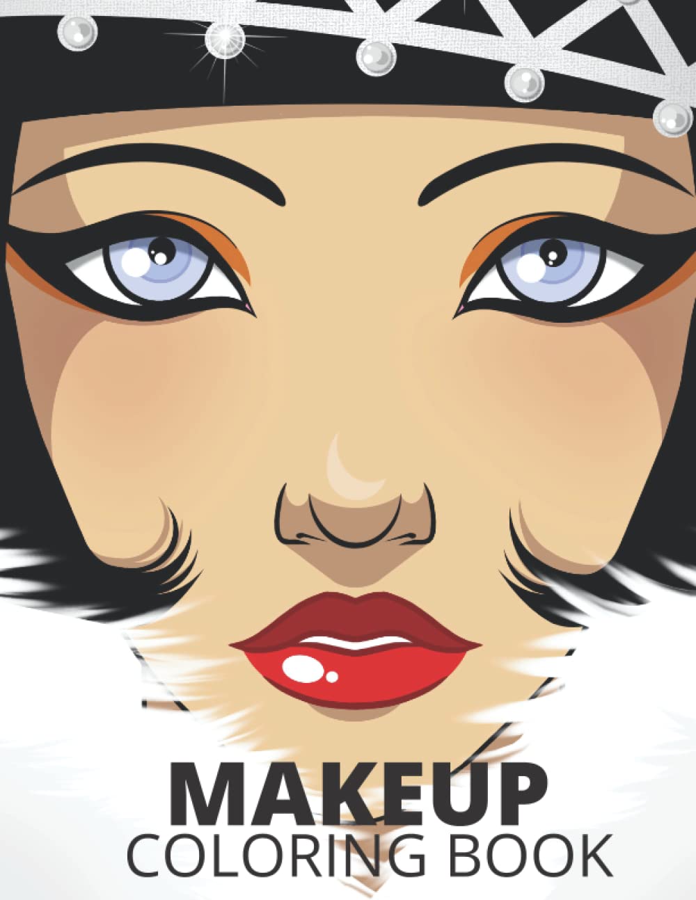 MakeUp coloring book 💋: Premium makeup colouring pages on beautiful model's faces | Makeup and nails coloring pages | Beautiful face charts | Makeup ... aspiring makeup artists | Learn smoky eye|