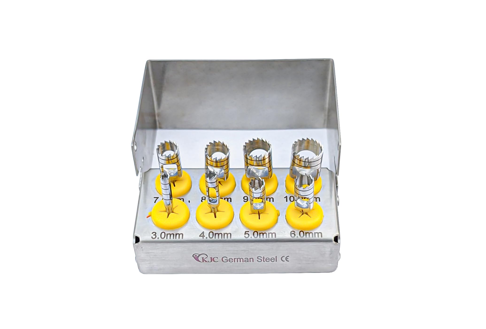 KJCSurgical Dental Implant Trephine Drills Kit (Pack of 8