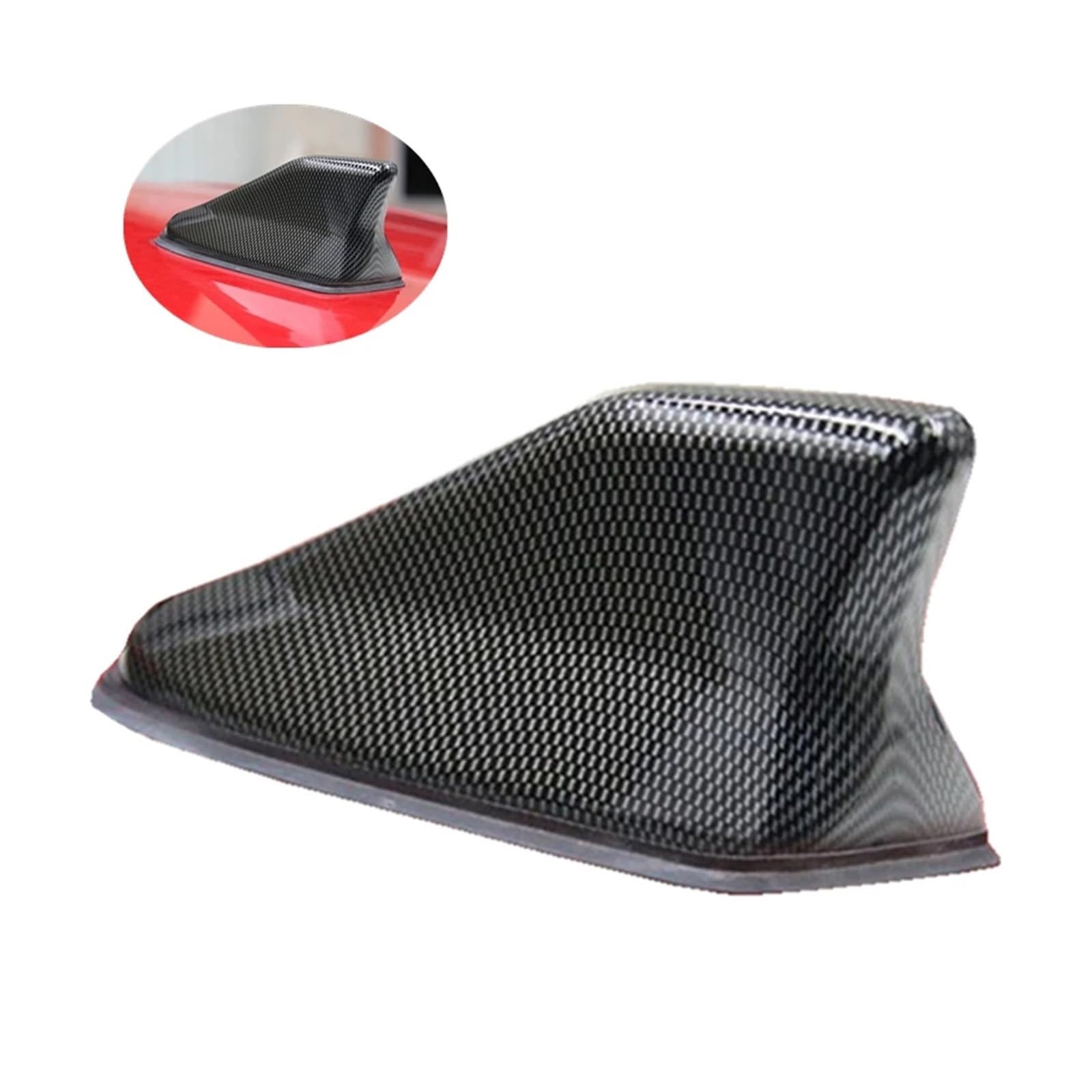 Car Radio Aerials Fit For Nissan, X-Trail X Trail Xtrail Shark Fin Antenna Special Auto Carbon Fiber Stronger Signal Piano Paint antena płetw rekina(Carbon Fiber)