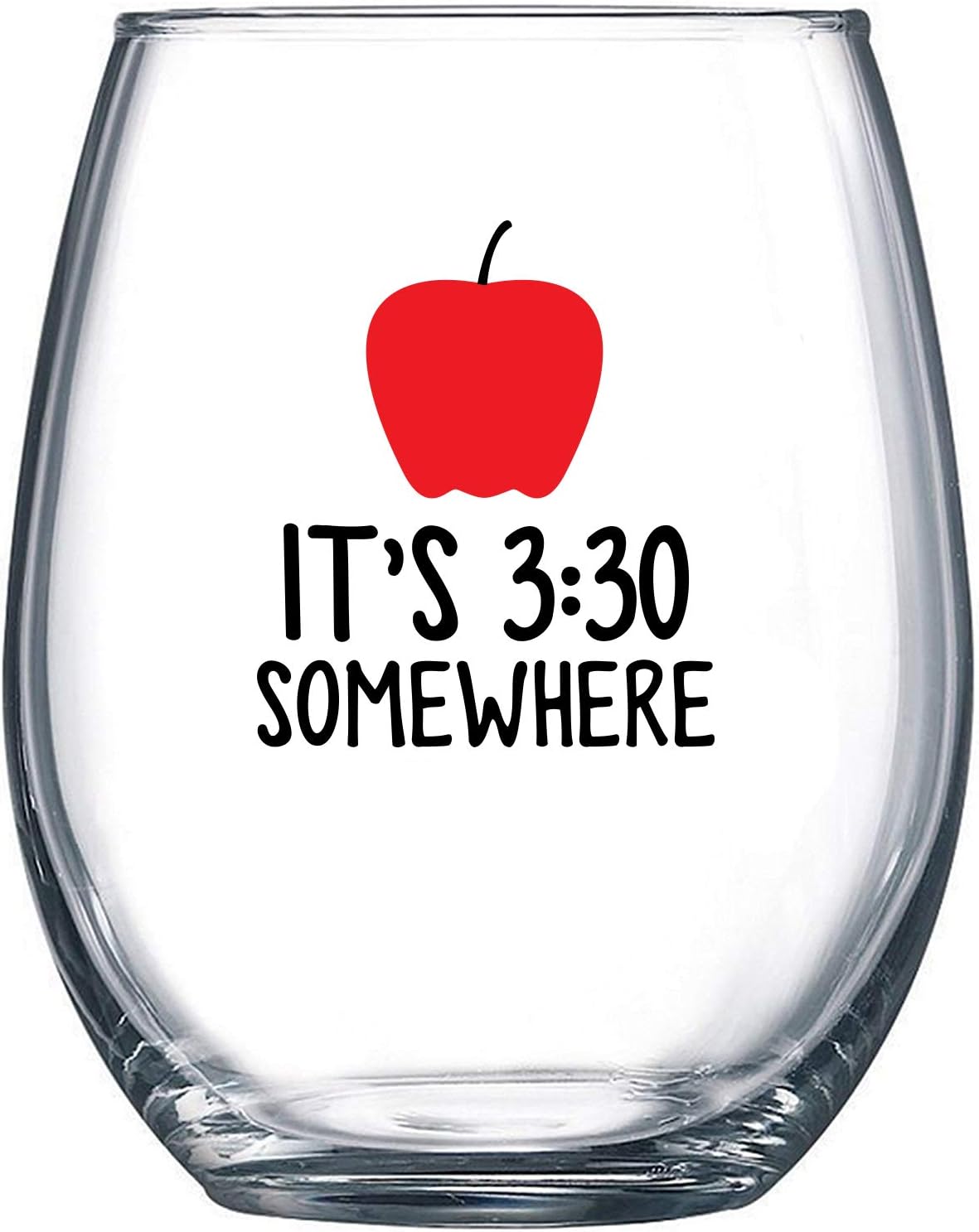 It's 330 Somewhere Funny Stemless Wine Glass 15 oz