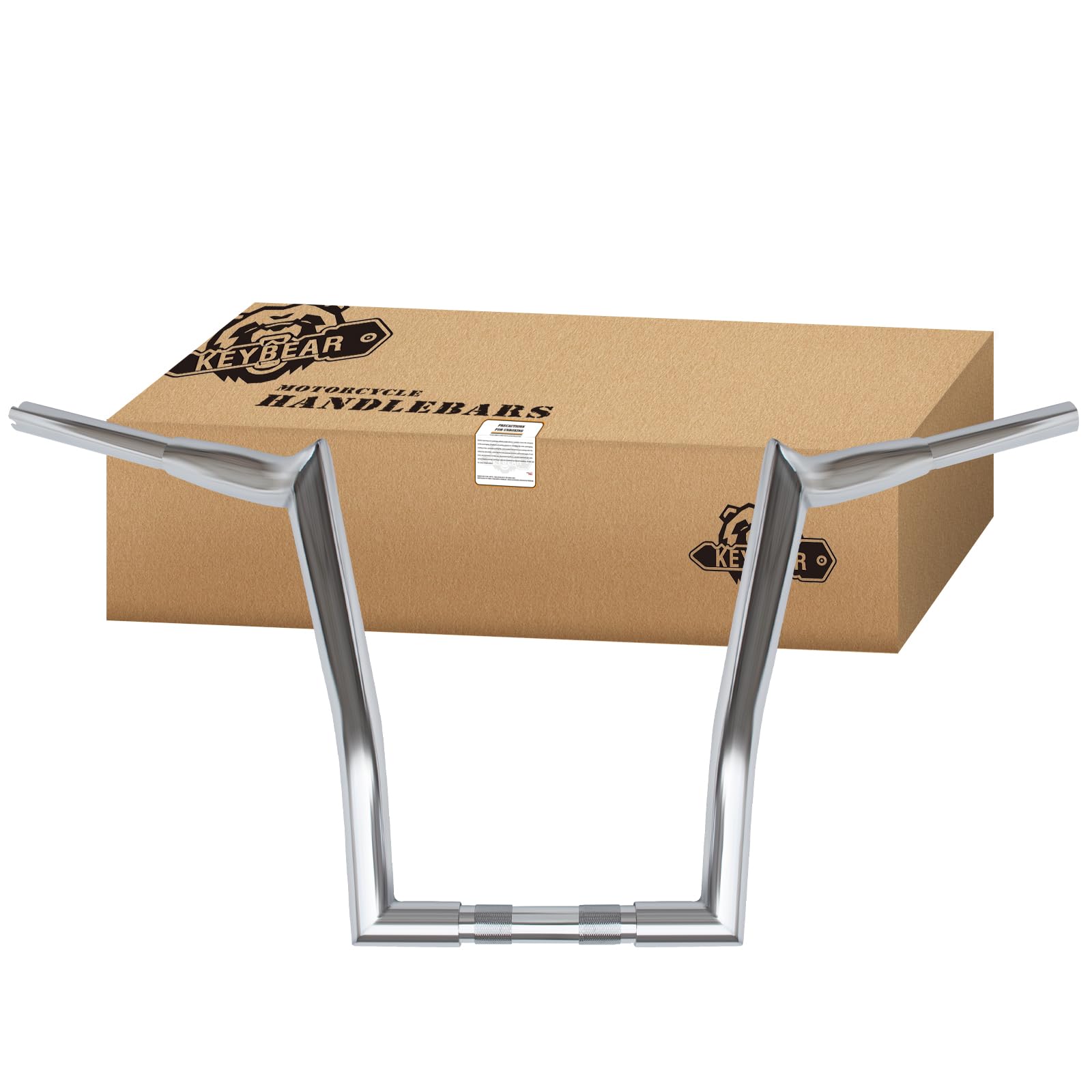 Keybear 14" Ape Hanger Handlebars for Harley Davidson, Fits 2011-2016 CVO Road Glide Ultra, 2024 CVO Road Glide ST, 2009-2024 CVO Road Glide, 2010-2023 Road Glide Ultra, 2006-2024 Road Glide