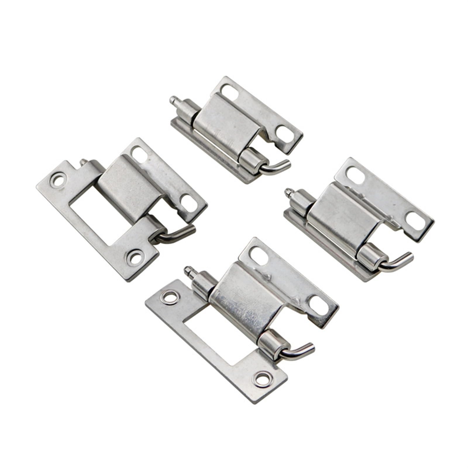 Charnière de porte dissimulée inox CL250-2, mécanisme invisible haut de gamme