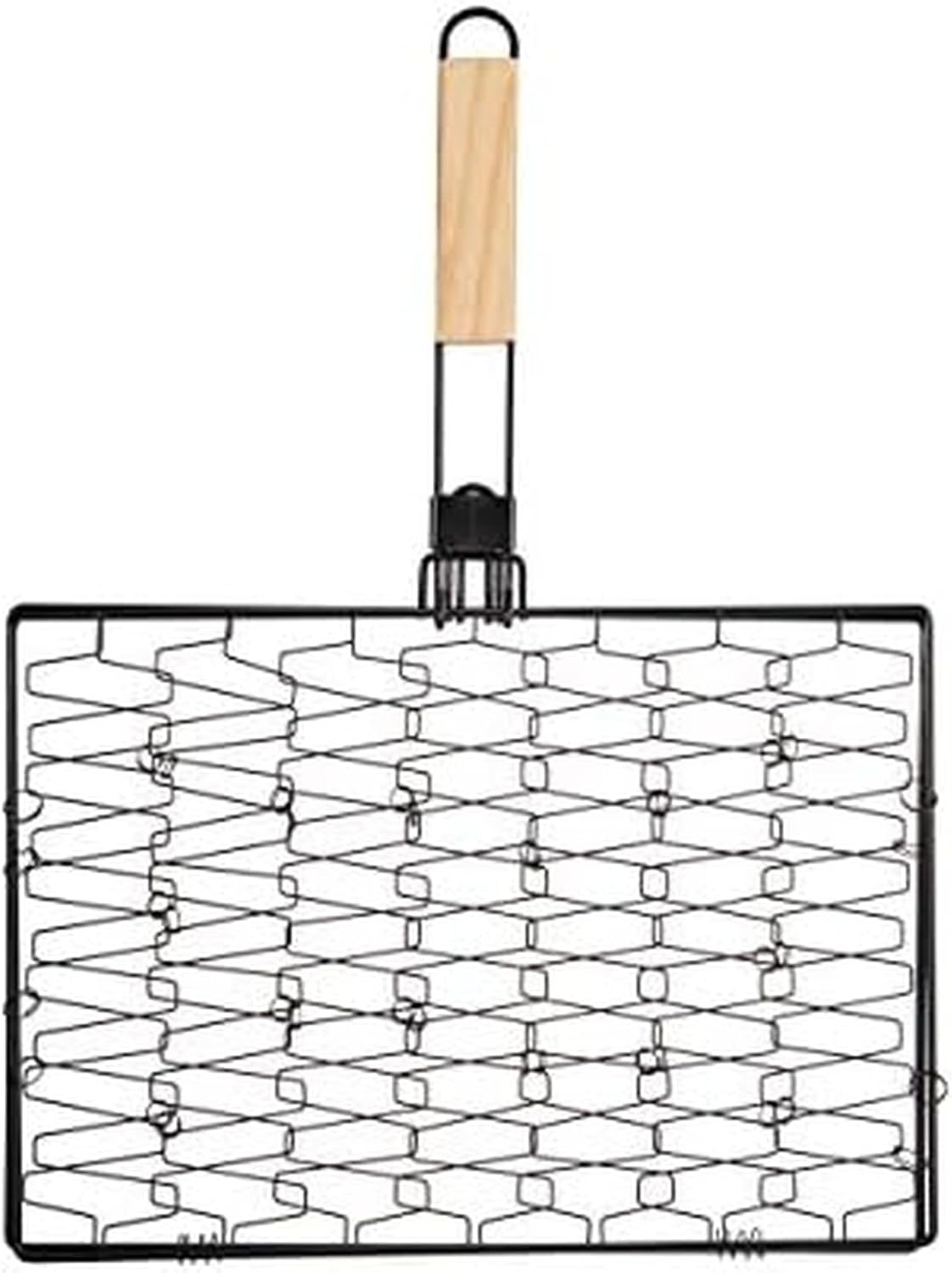 Farberware 5290494 BBQ Shish Kabob Grilling Baskets, Black and Wood