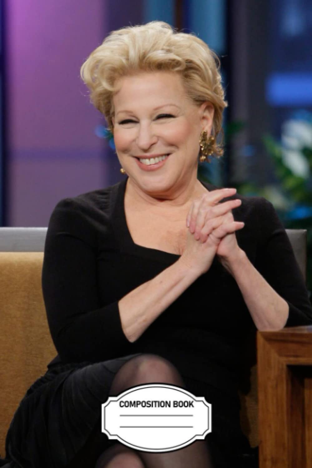 Composition Book : Bette Midler College Ruled Aesthetic Notebook Thankgiving Notebook for School, Home, Office, and Work.