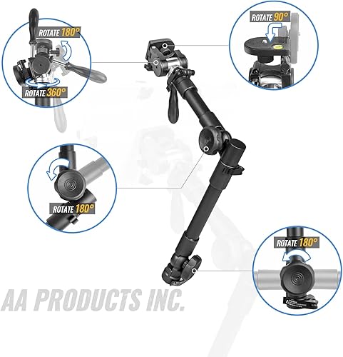 Miniatura 5 de AA-Products T-100AP - Soporte para tabletas, portátiles, ultrabooks, para camiones, furgonetas, automóviles, SUV