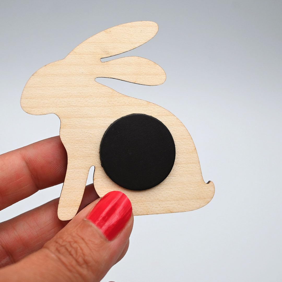 Ferflex - Jeu magnetique en Bois ludique Enfant - Les Animaux de la forêt - Utilisable sur Tous Supports magnétiques - Jeu Enfant 3 Ans - 11 Magnets