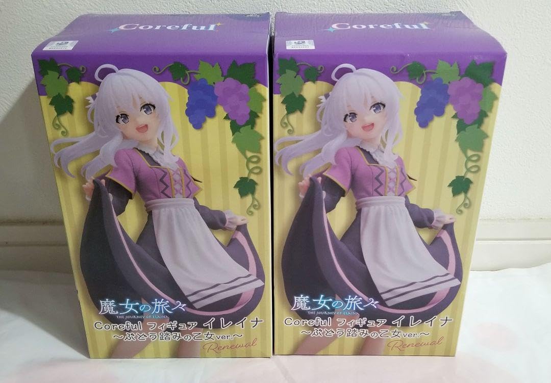 魔女の旅々 Coreful フィギュア イレイナ ぶどう踏みの乙女ver. 4体 魔女の旅々 Coreful フィギュア イレイナ～ぶどう踏みの乙女ver