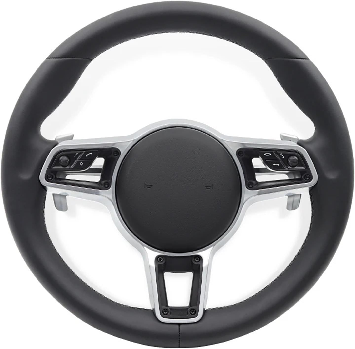 Leather Steering Wheel For Porsche Cayman For Boxster For Panamera For Macan Cayenne 991 911 987 981 997 970 958 718 GT2 GT3 Car Accessories(E)