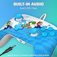 Vista 3 de PDP REMATCH Wired Controller Mario Escape For Nintendo Switch, Nintendo Switch - OLED