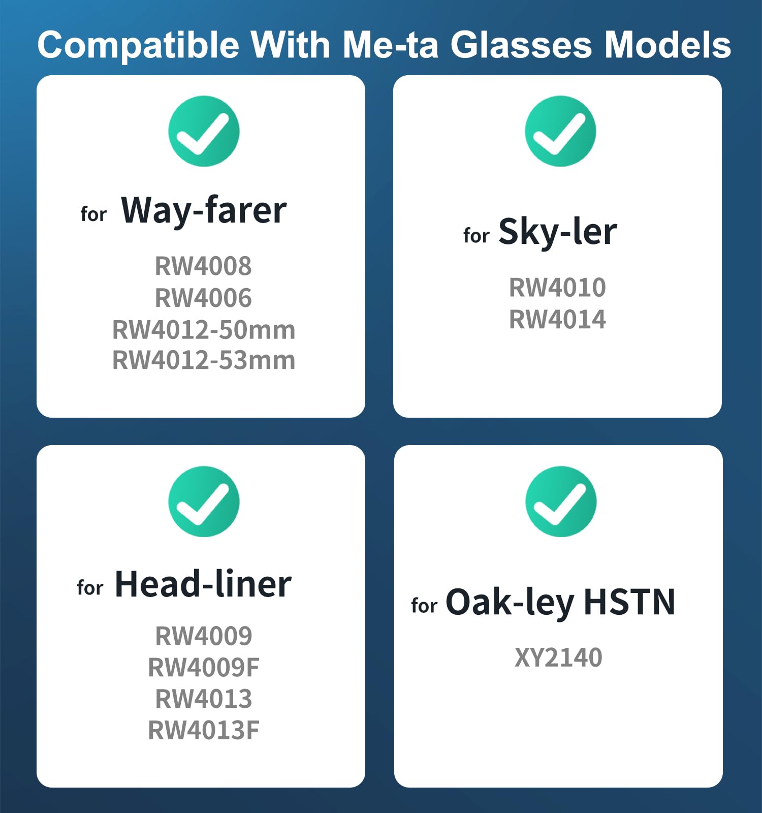Cubiertas ajustables de bloqueo de luz LED para RayBan Meta Wayfarer, Skyler, Oakley, accesorios para Headliner, cubierta de LED de plástico para gafas Meta, fácil bloqueo de luz al grabar