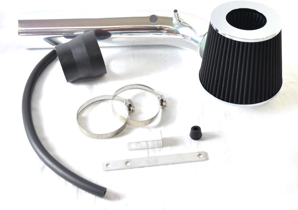 SUNROAD Tube with Air Filter Replacement For Honda Civic 1996 1997 1998 EX/EX-R/HX/Si 1.6L Black