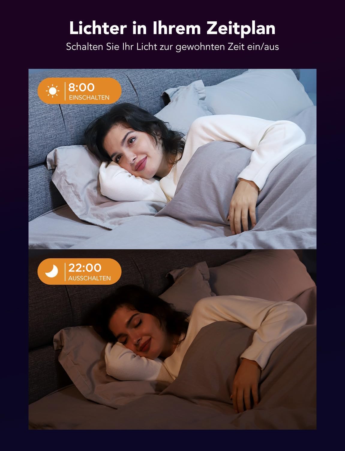 Govee Smart LED Einbaustrahler 11W, RGBWW Einbauleuchten 120mm Dimmbare, ultraflache Deckenspots Kompatibel mit Matter und Alexa 850LM, Einbauspots für Badezimmer Küche Wohnzimmer, 4 Stück